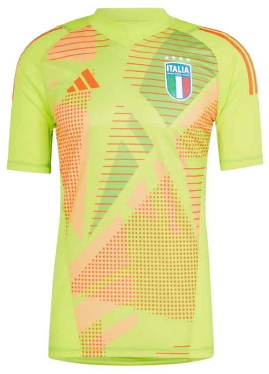 Camisa Goleiro II Seleção da Italia 2024 Adidas oficial 